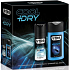 Str8 Cool + Dry Skin Protect antiperspirant deodorant sprej pre mužov 150 ml + sprchový gél 250 ml, darčeková sada