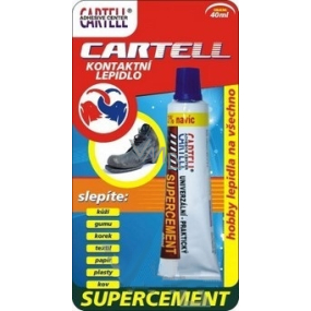 Cartell Supercement kontaktné lepidlo veľmi univerzálny 40 ml