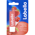 Labello Strawberry Shine jahodový balzám na pery, 4,8 g