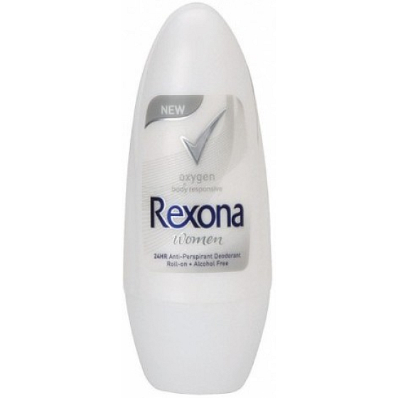 Rexona Oxygen guličkový antiperspirant dezodorant roll-on pre ženy 50 ml