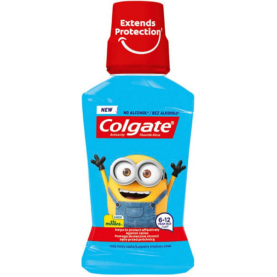 Colgate Plax Mimoni ústna voda pre deti 6-12 rokov 250 ml