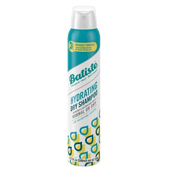 Batiste Hydrating suchý šampón na vlasy pre normálne alebo suché vlasy 200 ml