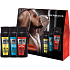 Dermacol Men Agent Sexy Trio Total Freedom 5v1 sprchový gel 250 ml + Sexy Sixpack 5v1 sprchový gel 250 ml + Powerful Energy 5v1 sprchový gél 250 ml, kozmetická sada
