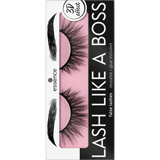 Essence Lash Like a Boss False Lashes umelé riasy 01 Omg 1 pár