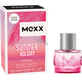 Mexx Summer Holiday Woman tolaletní voda pre ženy 20 ml