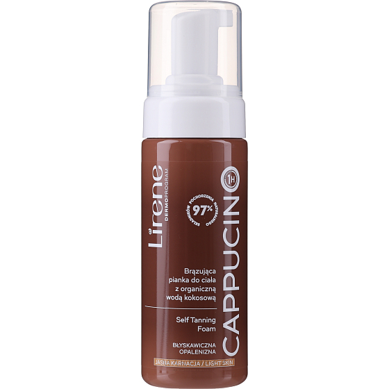 Lirene Cappucino bronzujúci telová pena 150 ml