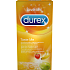 Durex Taste Me farebný kondóm s vrúbkovaným povrchom nominálna šírka: 53 mm 12 kusov