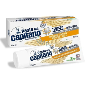 Pasta Del Capitano Zenzero con Antibatterico zubná pasta s organickým zázvorom 75 ml