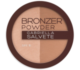 Gabriella Salvete Bronzer Power Duo SPF15 Bronzing and Brightening Powder 9 g