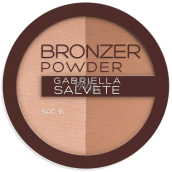Gabriella Salvete Bronzer Power Duo SPF15 Bronzing and Brightening Powder 9 g