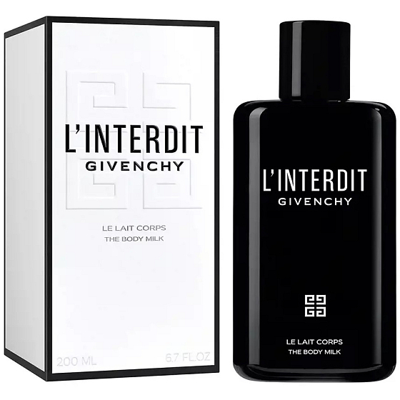 Givenchy L´Interdit telové mlieko pre ženy 200 ml