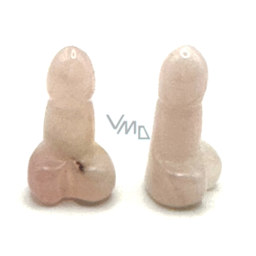 Rozmarínový penis pre šťastie, prírodný kameň na stavbu cca 3 cm, kameň lásky