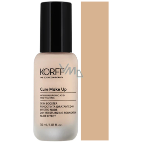 Korff Cure Make Up Skin Booster ultraľahký hydratačný make-up 02 Mandorla 30 ml