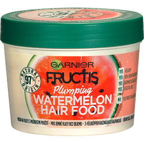 Fructis Hair Food Watermelon vyplňujúca maska na vlasy, 390 ml
