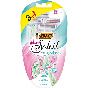 BIC MISS SOLEIL SENSITIVE JEDNORAZOVÝ HOLIACI STROJČEK (3+1) 4605 BIC MISS SOLEIL SENSITIVE JEDNORAZOVÝ HOLIACI STROJČEK (3+1) 4605