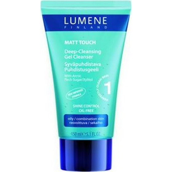 Lumene Cleansing Matt Touch Deep Cleansing Vyvážený gél na čistenie pleti 150 ml