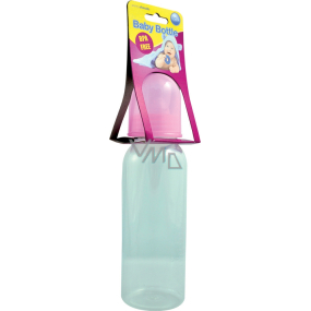 Pretty Cherubs Bpa Free dojčenská fľaša so silikónovým cumlíkom rôzne farby 250 ml