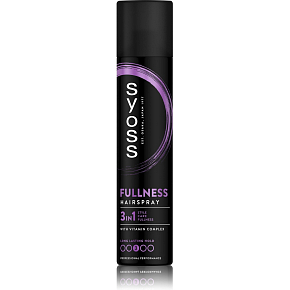 Syoss Full Hair 5, lak na vlasy pre objem a plnosť účesu, fixácia 4, 300 ml