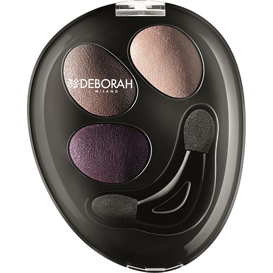 Deborah Milano Trio Hi-Tech Eyeshadow očné tiene 05 Rose Elegance 4,2 g