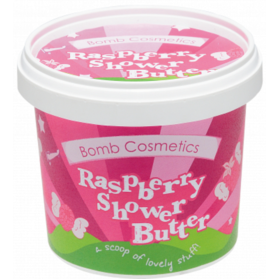 Bomb Cosmetics Malina - Raspbery Blower Prírodný sprchový krém 365 ml