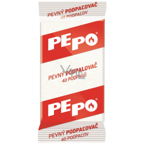 Pe-Po Pevný podpaľovač 40 podpaľov