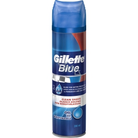 Gillette Blue 3 Clean Shave gél na holenie pre mužov 200 ml