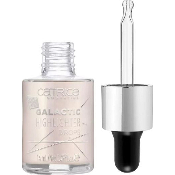 Catrice Galactic Highlighter Drops rozjasňujúci kvapky 010 Spaceshuttle 14 ml
