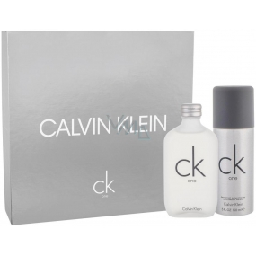 Calvin Klein One toaletná voda unisex 100 ml + deodorant sprej 150 ml, darčeková sada