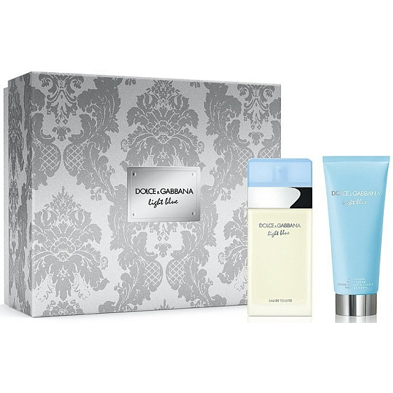 Dolce & Gabbana Light Blue toaletná voda pre ženy 50 ml + telový krém 100 ml, darčeková sada 2018