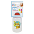 First Steps Safari 0+ dojčenská fľaša Gepard oranžová 150 ml