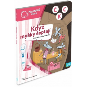 Albi Kúzelné čítanie interaktívna hovoriaca kniha Keď myšky šepkajú, vek 3+
