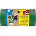 Fino Green Life recyklované PE vrecká na odpad, 25 µ, 50 × 55 cm, 35 l, 22 ks
