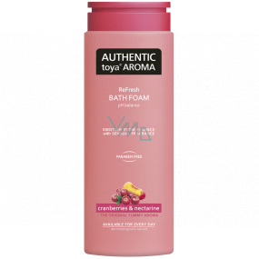Authentic Toya Aróma Cranberries & Nectarine pena do kúpeľa 600 ml