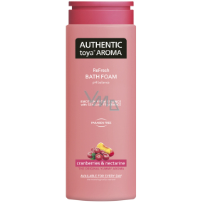 Authentic Toya Aróma Cranberries & Nectarine pena do kúpeľa 600 ml