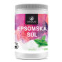 Allnature Epsomská soľ Horčík, síran a Mäta do kúpeľa uvoľňuje svaly, odbúrava stres, detoxikuje organizmus 1000 g