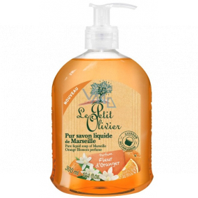 Le Petit Olivier Pomarančový kvet tekuté mydlo dávkovač 300 ml