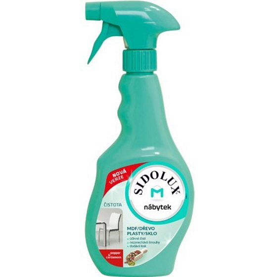 Sidolux M na nábytok Pepper & Cardamom prachový sprej 400 ml
