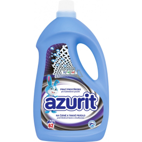 Azurit Tekutý prací prostriedok na čierne a tmavé oblečenie 62 dávok 2480 ml