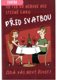 Nekupto Svadobné želania Čaká vás nový život 115 x 170 mm