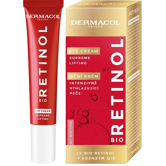 Dermacol Bio Retinolový očný krém pre všetky typy pleti 15 ml