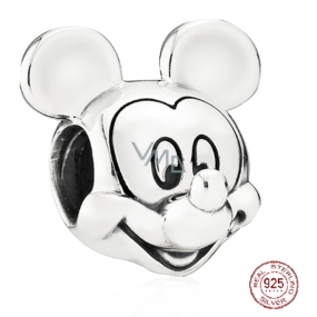 Prívesok Striebro 925 Disney Mickey Mouse portrét, korálik na náramku