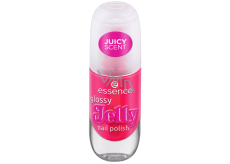 Essence Glossy Jelly lak na nechty s vôňou a vysokým leskom 02 Candy Gloss 8 ml
