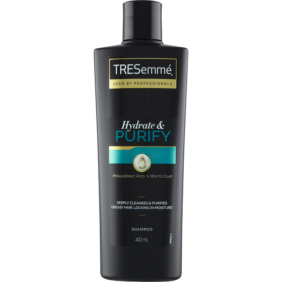 TRESemmé šampón pre mastné vlasy Hydrate & Purify, 400 ml