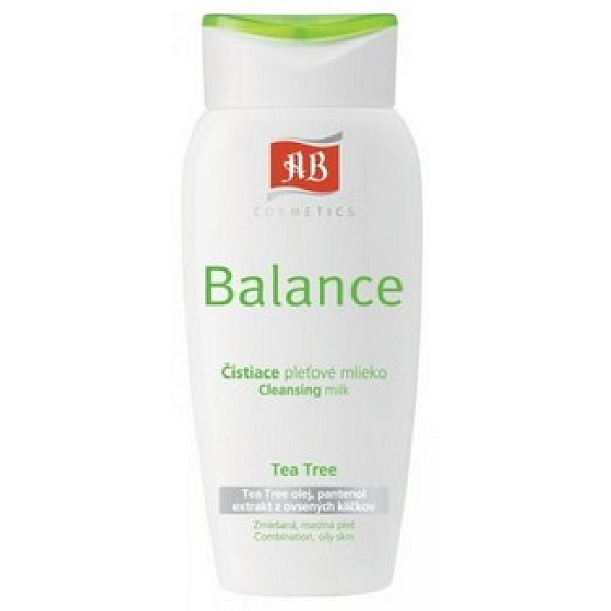 Ab Balance Tea Tree čistiace pleťové mlieko 200 ml