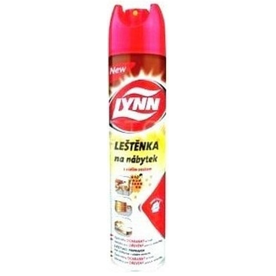Lynn Včelí vosk leštenka na nábytok sprej 300 ml