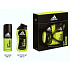 Adidas Pure Game dezodorant sprej 150 ml + sprchový gél 250 ml, pre mužov kozmetická sada