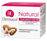 Dermacol Natural Výživný mandľový denný krém 50 ml pre suchú a citlivú pleť