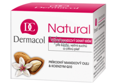 Dermacol Natural Výživný mandľový denný krém 50 ml pre suchú a citlivú pleť