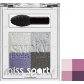 Miss Sporty Studio Colour Smoky Quattro očné tiene 405 Pink Smoky 2,2 g