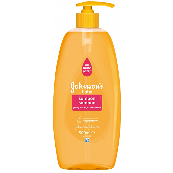 Johnsons Baby Šampón s pumpičkou pre deti 500 ml